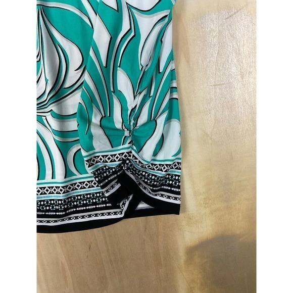 JM Collection Top Petite Extra Large Embellished‎ Blouse R - Picture 6 of 9